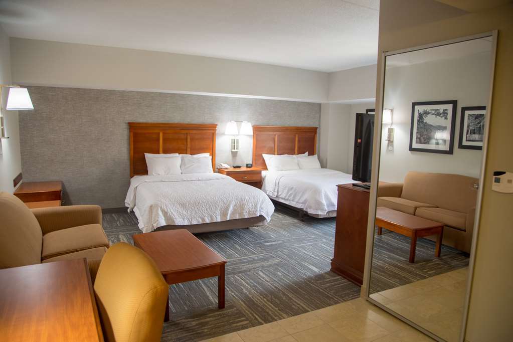 Hampton Inn & Suites Knoxville-Downtown Kamer foto